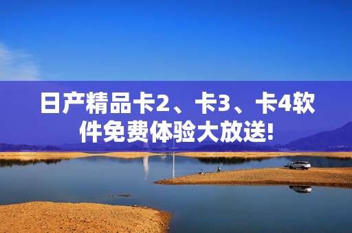 日產(chǎn)精品卡2、卡3、卡4軟件免費(fèi)體驗(yàn)大放送!