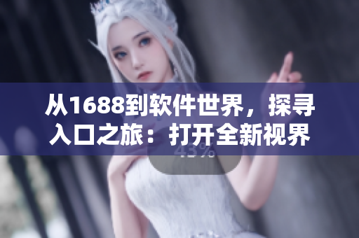 從1688到軟件世界，探尋入口之旅：打開全新視界