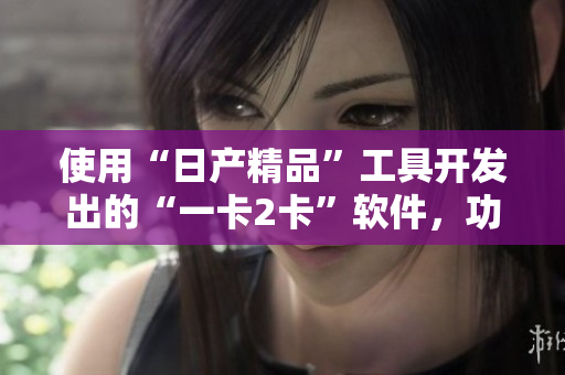 使用“日產(chǎn)精品”工具開發(fā)出的“一卡2卡”軟件，功能強大且實用