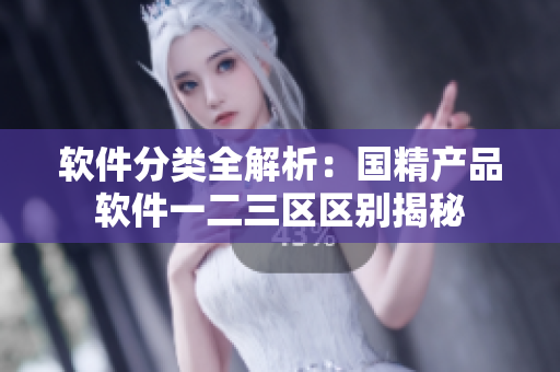 軟件分類全解析：國(guó)精產(chǎn)品軟件一二三區(qū)區(qū)別揭秘