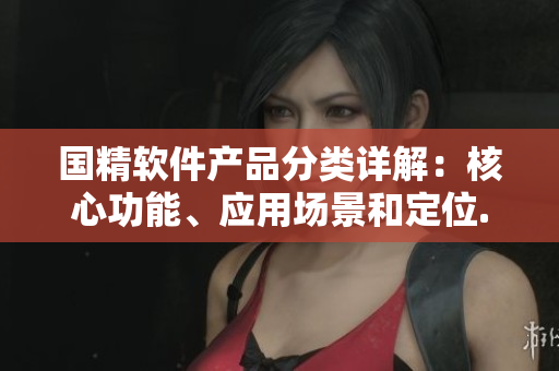 國(guó)精軟件產(chǎn)品分類詳解：核心功能、應(yīng)用場(chǎng)景和定位.