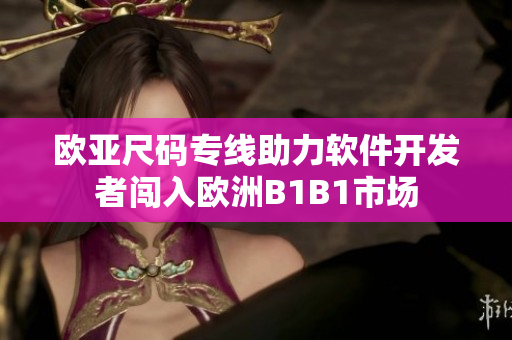 歐亞尺碼專(zhuān)線助力軟件開(kāi)發(fā)者闖入歐洲B1B1市場(chǎng)