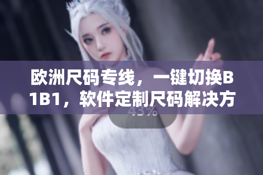 歐洲尺碼專線，一鍵切換B1B1，軟件定制尺碼解決方案