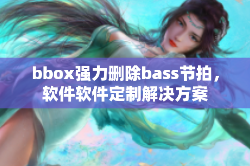 bbox強力刪除bass節(jié)拍，軟件軟件定制解決方案