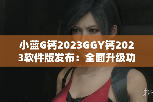小藍(lán)G鈣2023GGY鈣2023軟件版發(fā)布：全面升級(jí)功能與體驗(yàn)