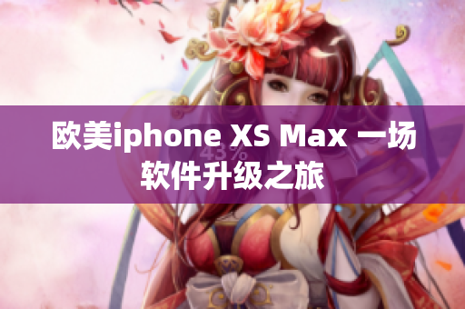 歐美iphone XS Max 一場軟件升級之旅
