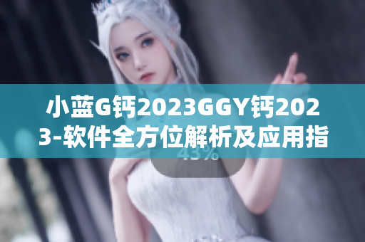 小藍(lán)G鈣2023GGY鈣2023-軟件全方位解析及應(yīng)用指南