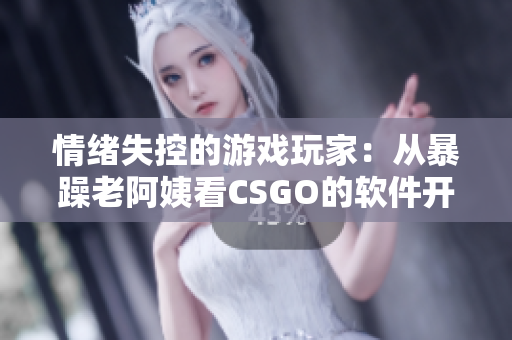 情緒失控的游戲玩家：從暴躁老阿姨看CSGO的軟件開發(fā)與應(yīng)用