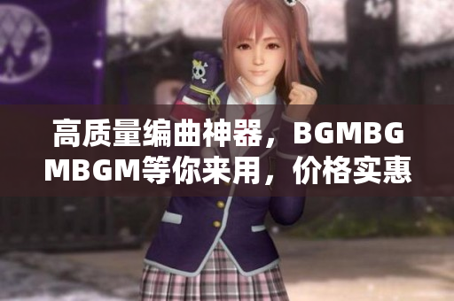 高質(zhì)量編曲神器，BGMBGMBGM等你來用，價格實惠！