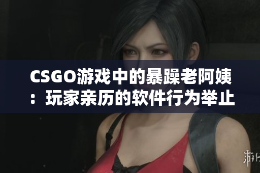 CSGO游戲中的暴躁老阿姨：玩家親歷的軟件行為舉止
