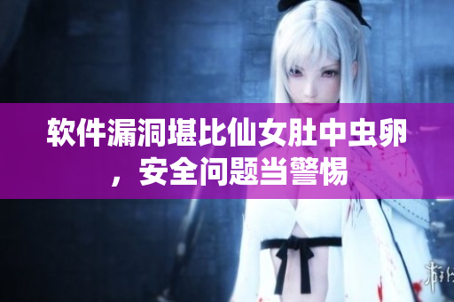 軟件漏洞堪比仙女肚中蟲卵，安全問題當(dāng)警惕