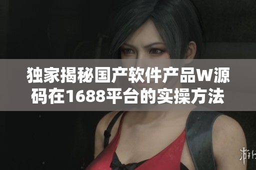 獨(dú)家揭秘國(guó)產(chǎn)軟件產(chǎn)品W源碼在1688平臺(tái)的實(shí)操方法