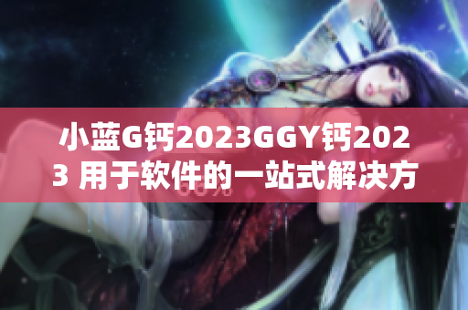 小藍G鈣2023GGY鈣2023 用于軟件的一站式解決方案