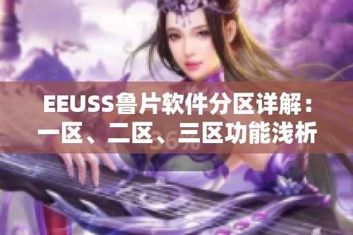 EEUSS魯片軟件分區(qū)詳解：一區(qū)、二區(qū)、三區(qū)功能淺析