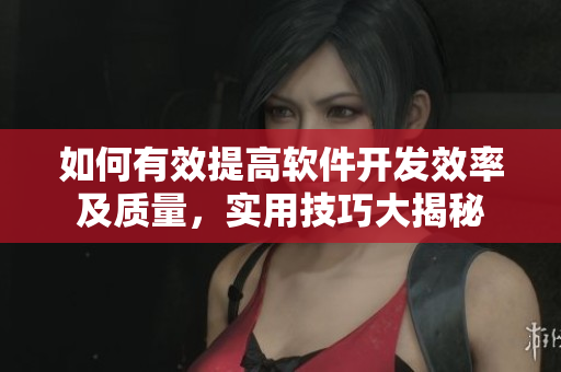 如何有效提高軟件開發(fā)效率及質(zhì)量，實用技巧大揭秘