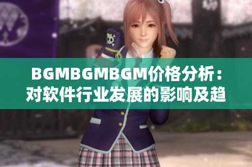 BGMBGMBGM價(jià)格分析：對(duì)軟件行業(yè)發(fā)展的影響及趨勢(shì)展望