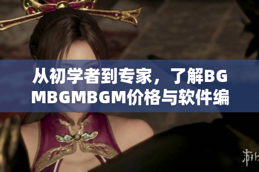 從初學(xué)者到專家，了解BGMBGMBGM價(jià)格與軟件編程