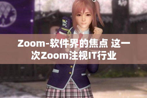 Zoom-軟件界的焦點(diǎn) 這一次Zoom注視IT行業(yè)
