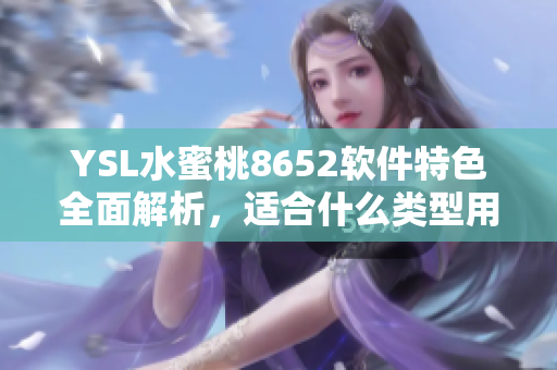 YSL水蜜桃8652軟件特色全面解析，適合什么類型用戶？