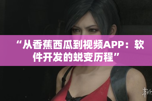 “從香蕉西瓜到視頻APP：軟件開發(fā)的蛻變歷程”