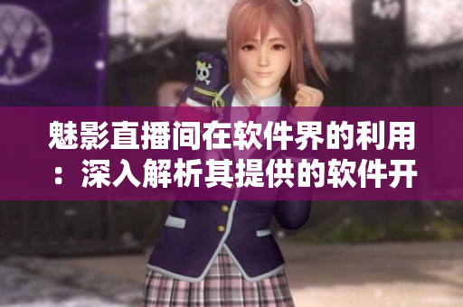 魅影直播間在軟件界的利用：深入解析其提供的軟件開發(fā)技巧