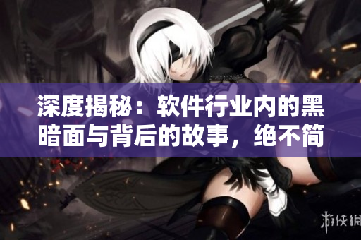 深度揭秘：軟件行業(yè)內(nèi)的黑暗面與背后的故事，絕不簡(jiǎn)單!