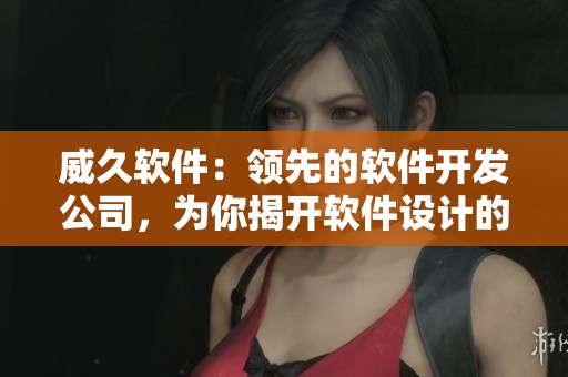 威久軟件：領(lǐng)先的軟件開發(fā)公司，為你揭開軟件設(shè)計(jì)的神秘面紗